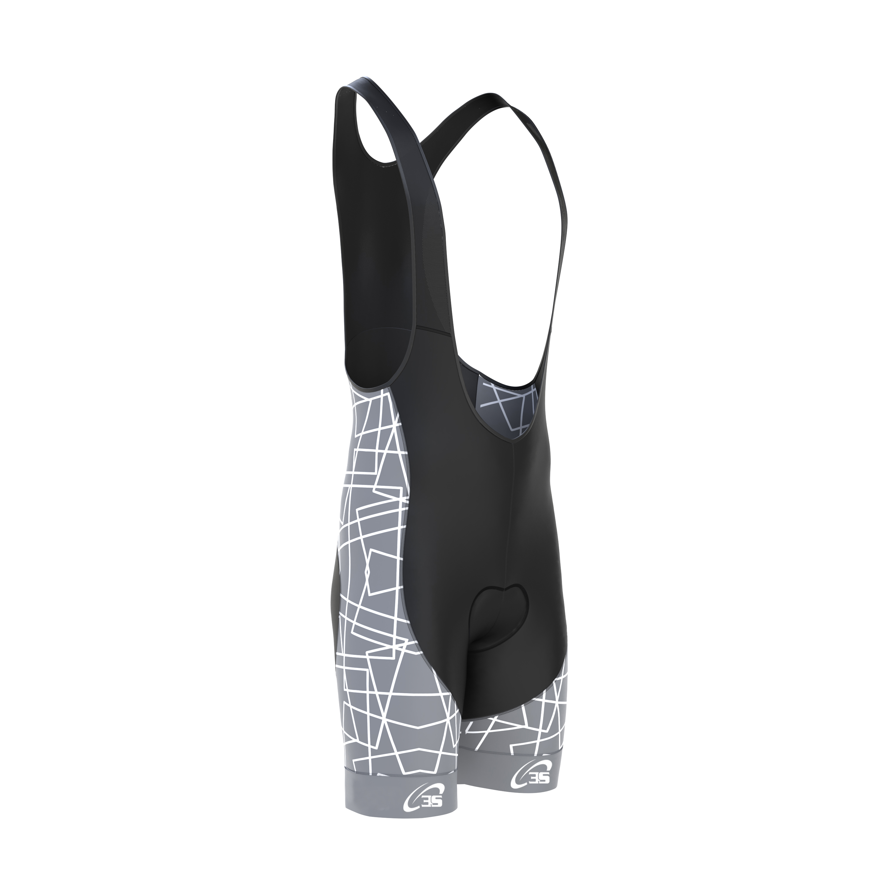 Pro Racing Men Bib Short - Charcoal Slate